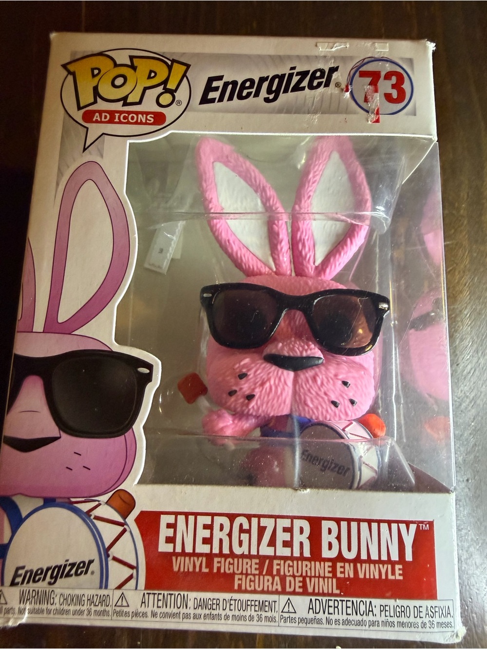 Fun Pink Energizer Bunny POP! Vinyl Figure - Sunglasses #73